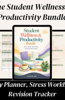 Cover of The Student Wellness & Productivity Bundle by LIZZIE AA