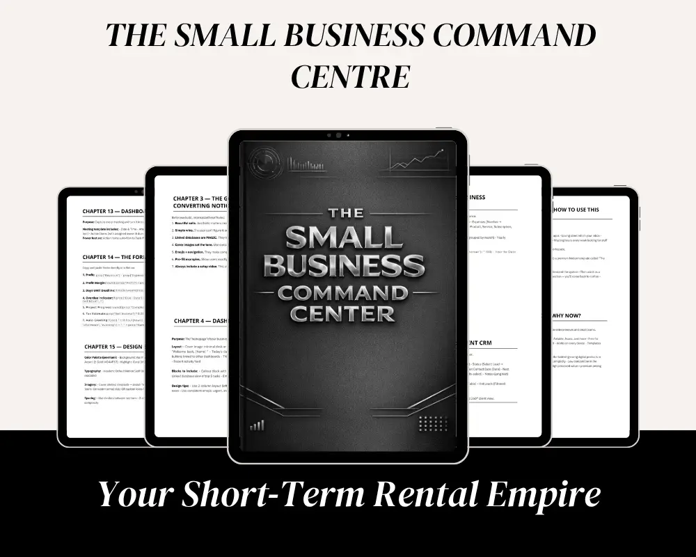 The Small Business Command Center: The Complete Business Planner