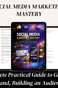 Social Media Marketing Mastery eBook with PLR and Master Resell Rights by LIZZIE. AA