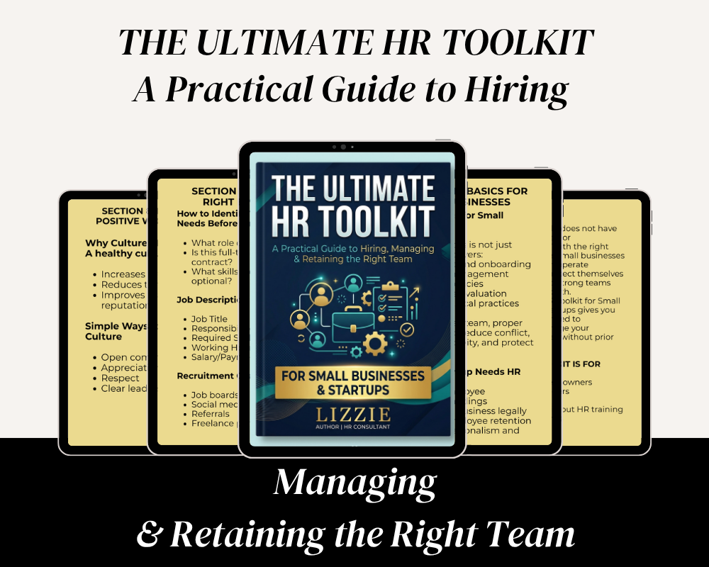 The Ultimate HR Toolkit with PLR and Master Resell Rights by LIZZIE. AA