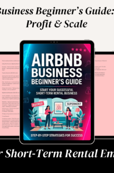Airbnb Business Beginner’s Guide with PLR and Master Resell Rights by LIZZIE. AA