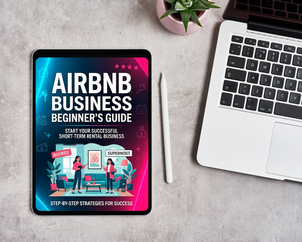 Airbnb Business Beginner’s Guide with PLR and Master Resell Rights by LIZZIE. AA