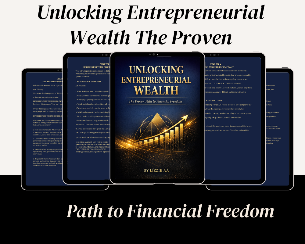Unlocking Entrepreneurial Wealth: The Proven Book cover of Unlocking Entrepreneurial Wealth: The Proven Path to Financial Freedom