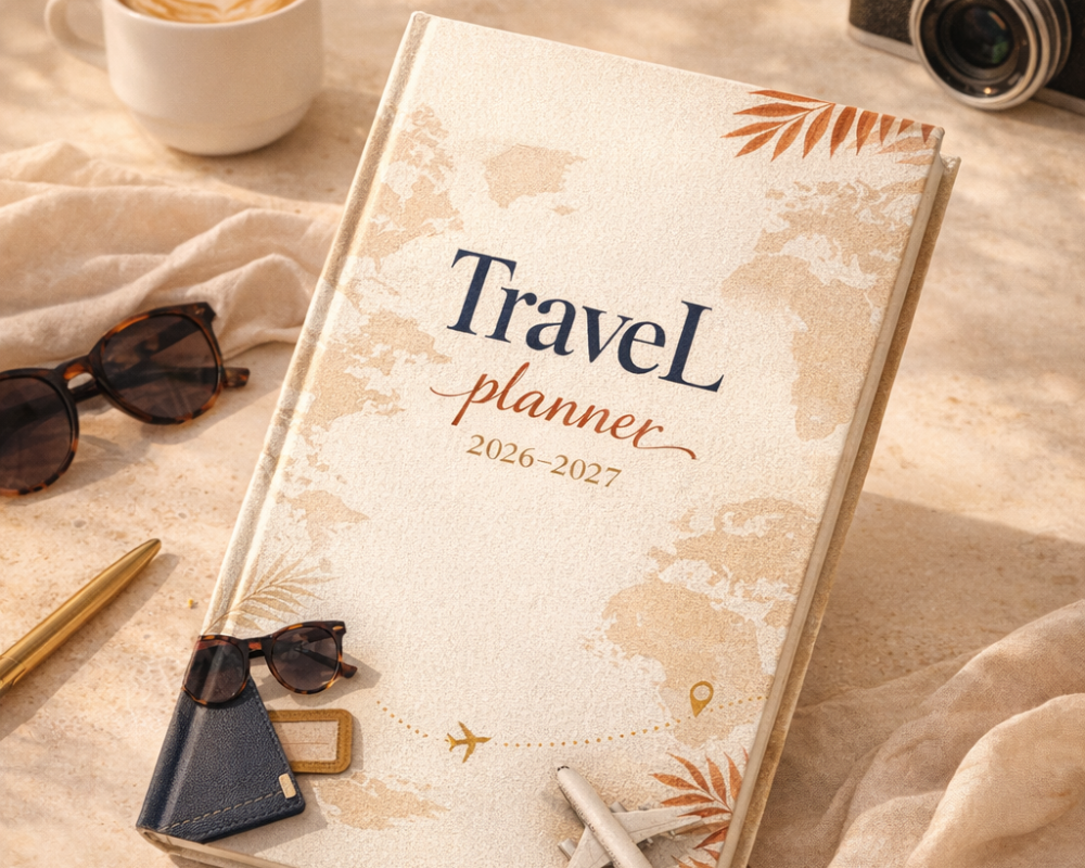 Travel Planner 2026–2027 | Elegant Digital Vacation & Trip Organiser - Image 3